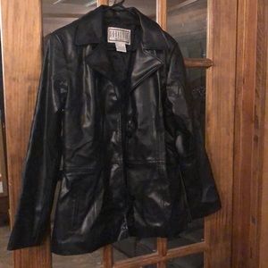 Faux Leather Jacket